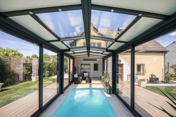 Akena Véranda - Abri piscine - Jardin