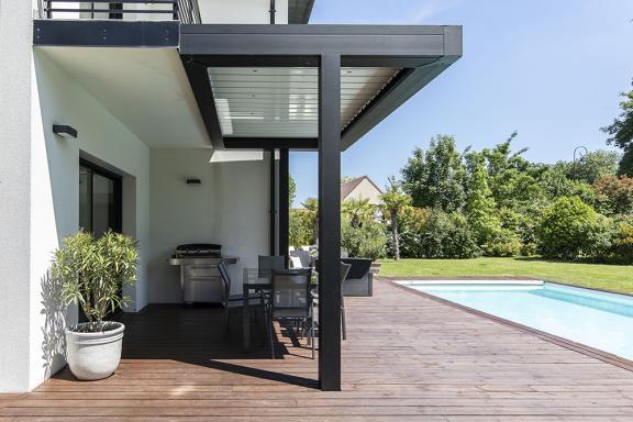 Akena Pergola - Sur mesure - Lames orientables