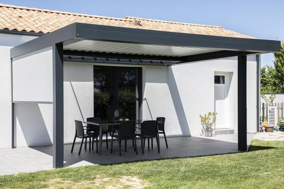 Akena Pergola - Bioclimatique - Adossée façade