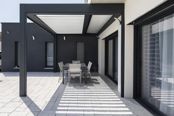 Akena - Pergola bioclimatique - Protection soleil