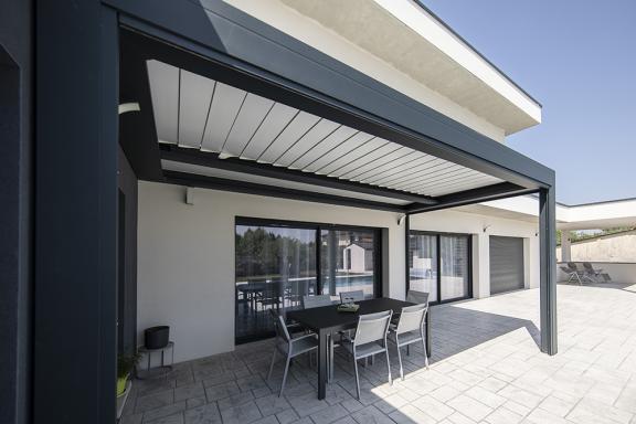 Akena - Pergola bioclimatique - Aménagement extérieur
