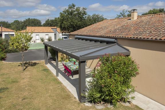 Akena Pergola - Toit fixe évolutive - Toit vitré