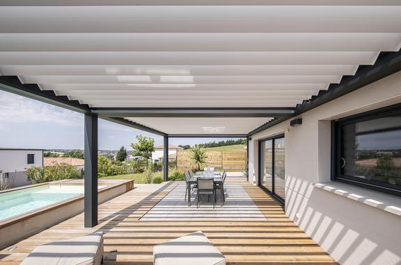Akena Pergola - Maison - Lames orientables soleil