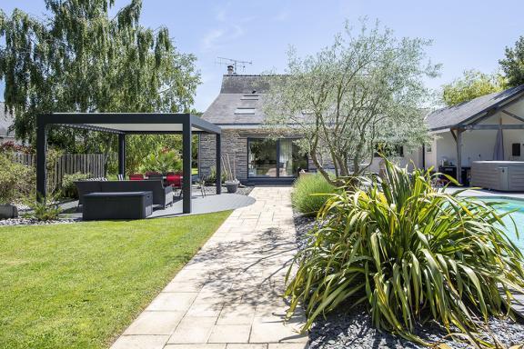 Akena Pergola - Multi-option Bioclimatique - Vue sur jardin