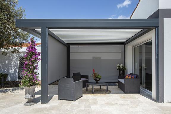 Akena Pergola - Option XL Bioclimatique - Lames orientable