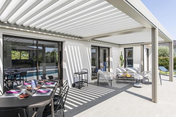 Akena Pergola - Aménagement terrasse - Patio familial