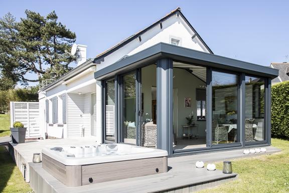 Akena Véranda - Bretagne - Spa vue mer