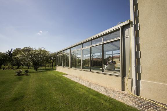 Akena Véranda - Dune piscine - Façade vitrée