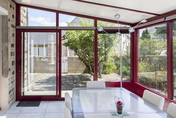 Akena Véranda - Couleur rouge - Patio