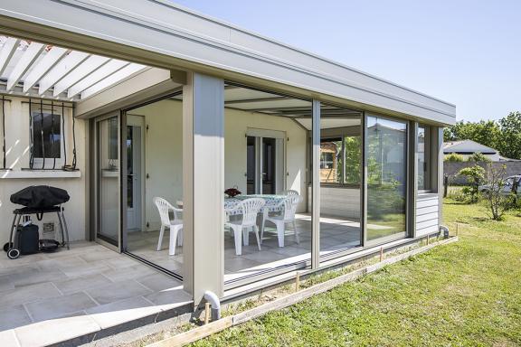 Akena Véranda - Lames orientables - Pergola Bioclimatique
