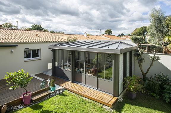 Akena Véranda - Extension sur terrasse bois