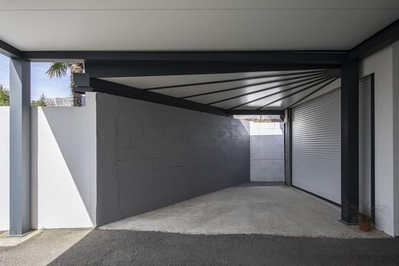 Akena Carport - Ilot - Poteaux déportés