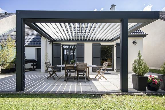 Akena - Pergola bioclimatique Nantes - Economie d'énergie