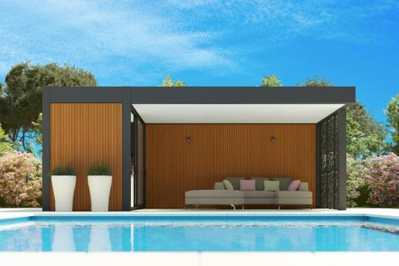 Akena Poolhouse - Ilot - Agrandissement terrasse
