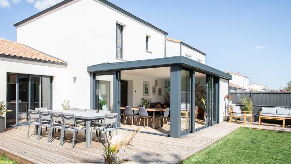 Véranda extension aluminium Akena