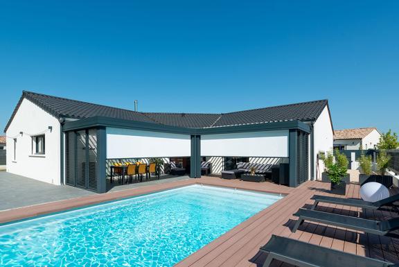 Akena Pergola - Double pergola - Stores