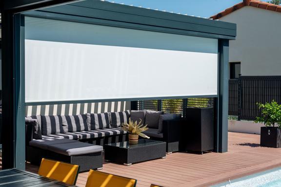 Akena Pergola - Double pergola - Stores motorisés
