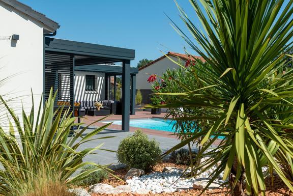 Akena Pergola - Double pergola bioclimatique - Espace de vie