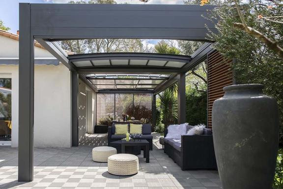 Akena - Pergola Air Bioclimatique - Sur terrasse