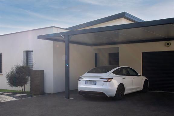 AKENA - Carport toit plat
