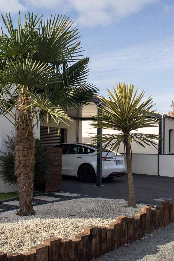 AKENA - Carport toit plat