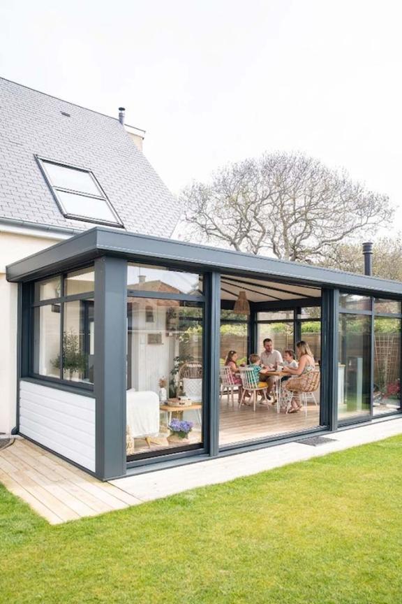 Véranda aluminium AKENA grise anthracite