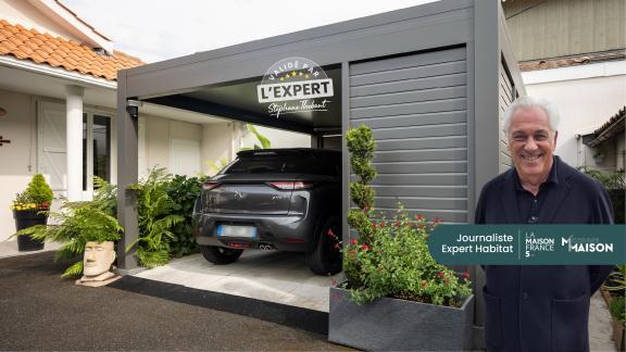 Carport validé par l'expert de l'habitat Stéphane Thebaut