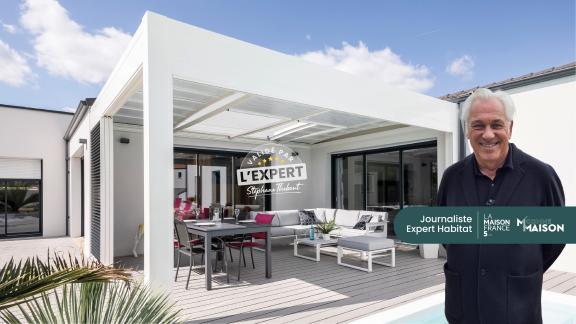 Pergola validée par l'expert de l'habitat Stéphane Thebaut