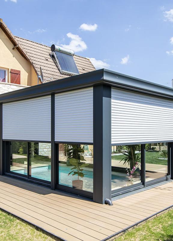 Abri de piscine haut 39.742€ - Verandair