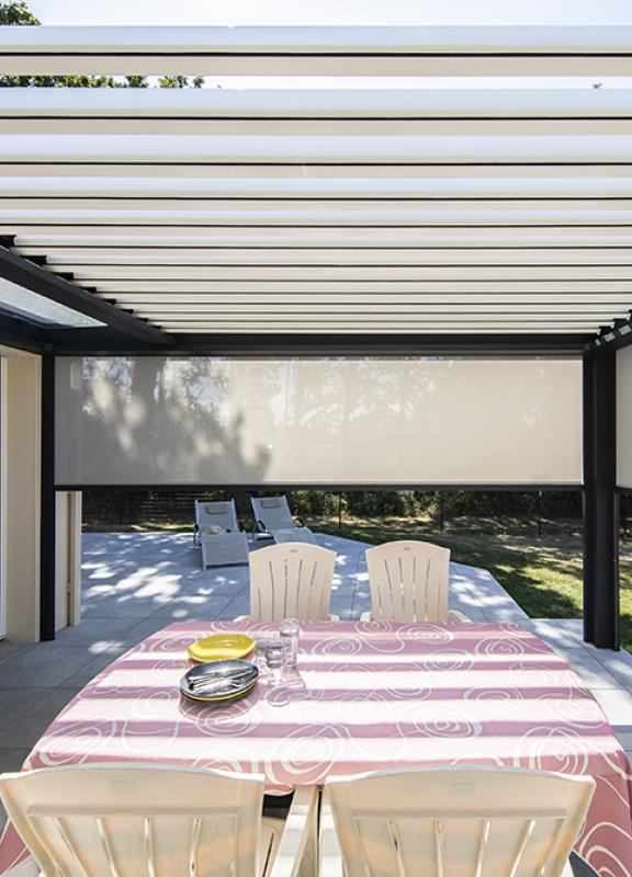 Pergola Akena - Bioclimatique sur terrasse