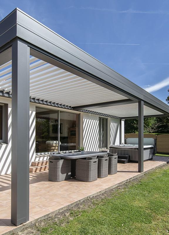 Akena Pergola - Double module - Protection soleil