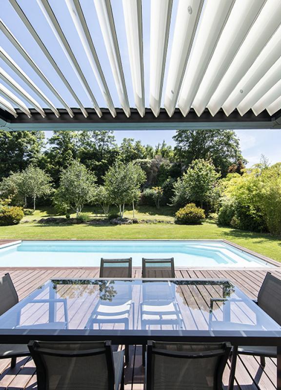 Akena Pergola - Sur mesure - Noir alu