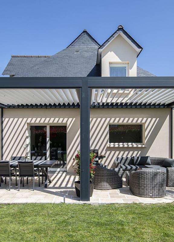 Akena Pergola - Bioclimatique double module - Terrasse