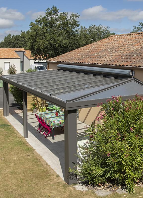 Akena Pergola - Toit fixe évolutive - Toit vitré