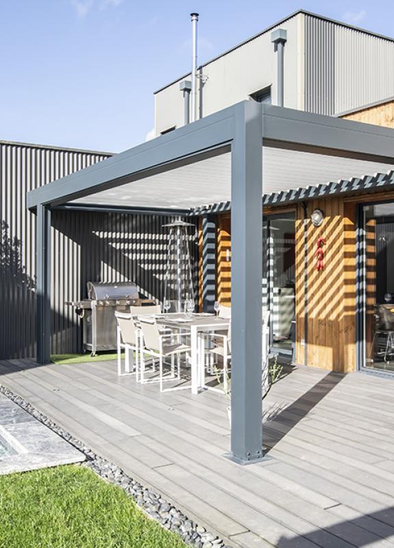 Akena - Pergola moderne - Terrasse bois