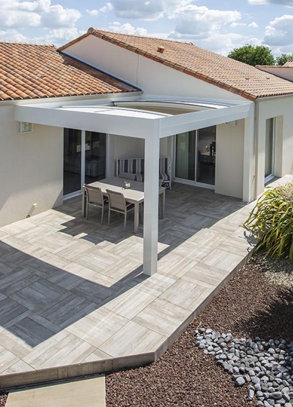 Akena Pergola sur terrasse