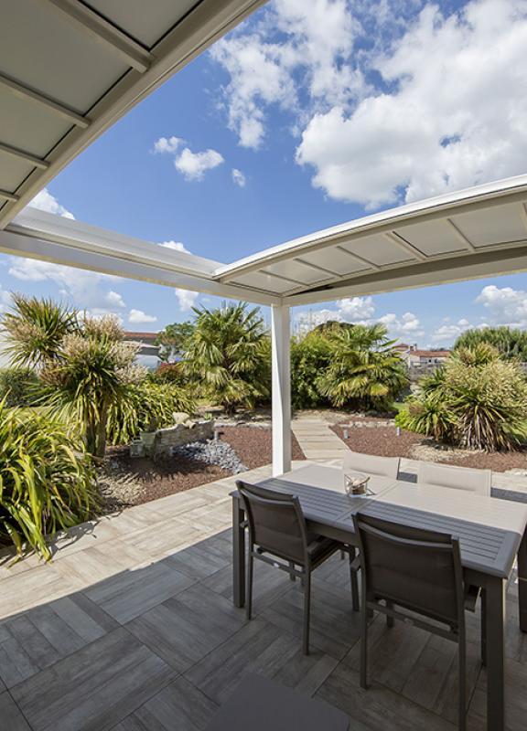 Akena Pergola - Aluminium blanc