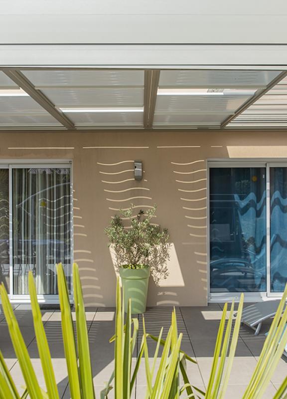 Akena Pergola - Air bio - Vue profil