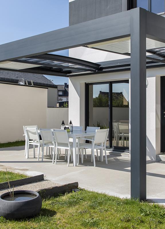 Akena Pergola - Vue angle