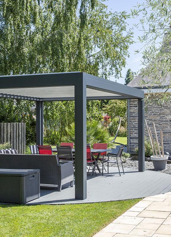 Akena Pergola - Multi-option Bioclimatique - Salon de jardin