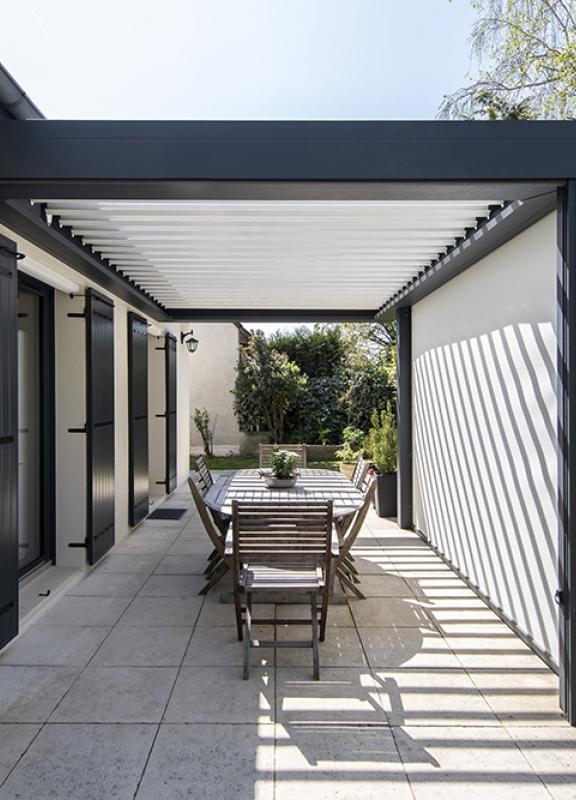 Akena - Pergola bioclimatique Nantes - Stores