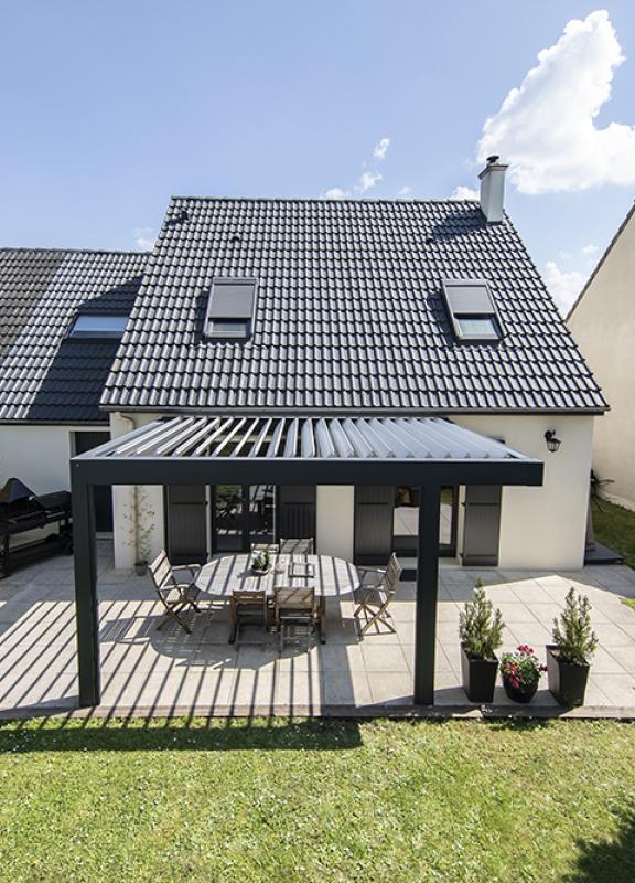 Akena - Pergola bioclimatique Nantes - Terrasse