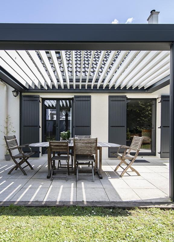 Akena - Pergola bioclimatique Nantes - Economie d'énergie