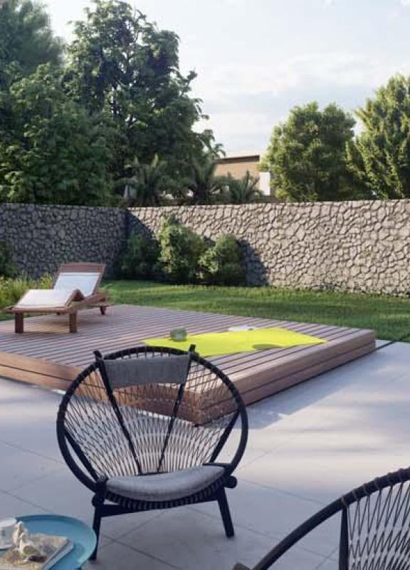 terrasse mobile pooldeck pour protéger de sa piscine