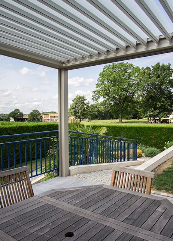 Akena Pergola - Bioclimatique - Brise-vue coulissant