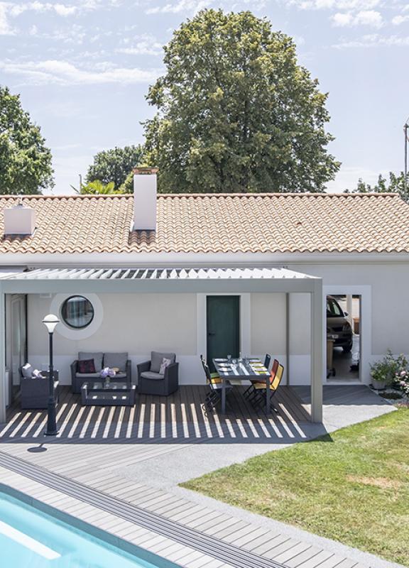 Akena Pergola - Bioclimatique - Salle à manger extérieure