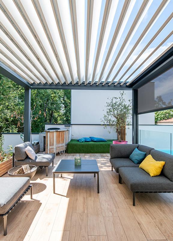 Akena Pergola - Bioclimatique - Salon