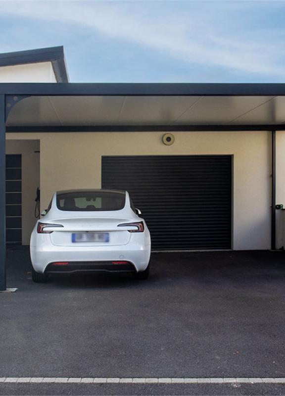 AKENA - Carport toit plat