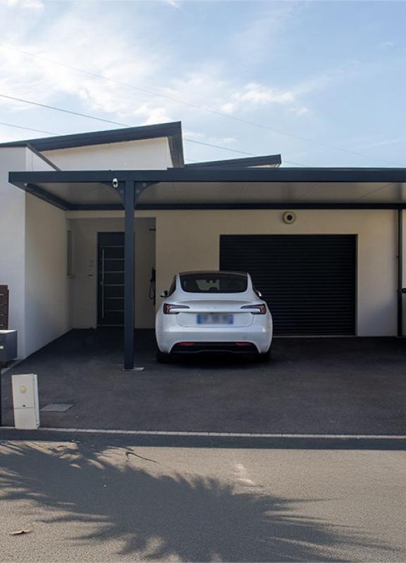 AKENA - Carport toit plat