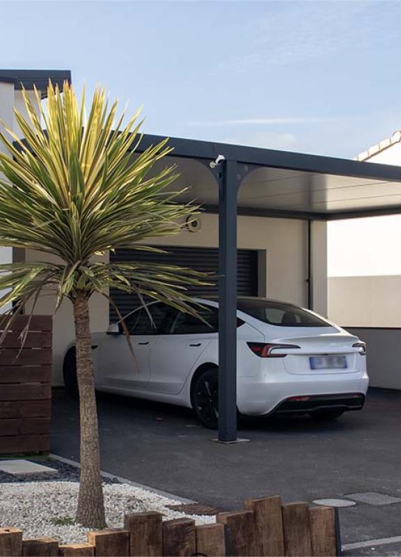 AKENA - Carport toit plat